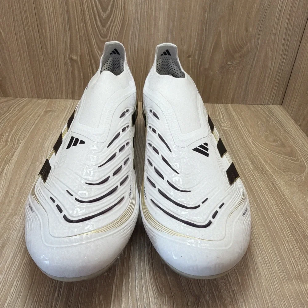 Adidas Predator Elite Laceless Firm Ground Soccer Cleats Men's Size 12.5 JI1079